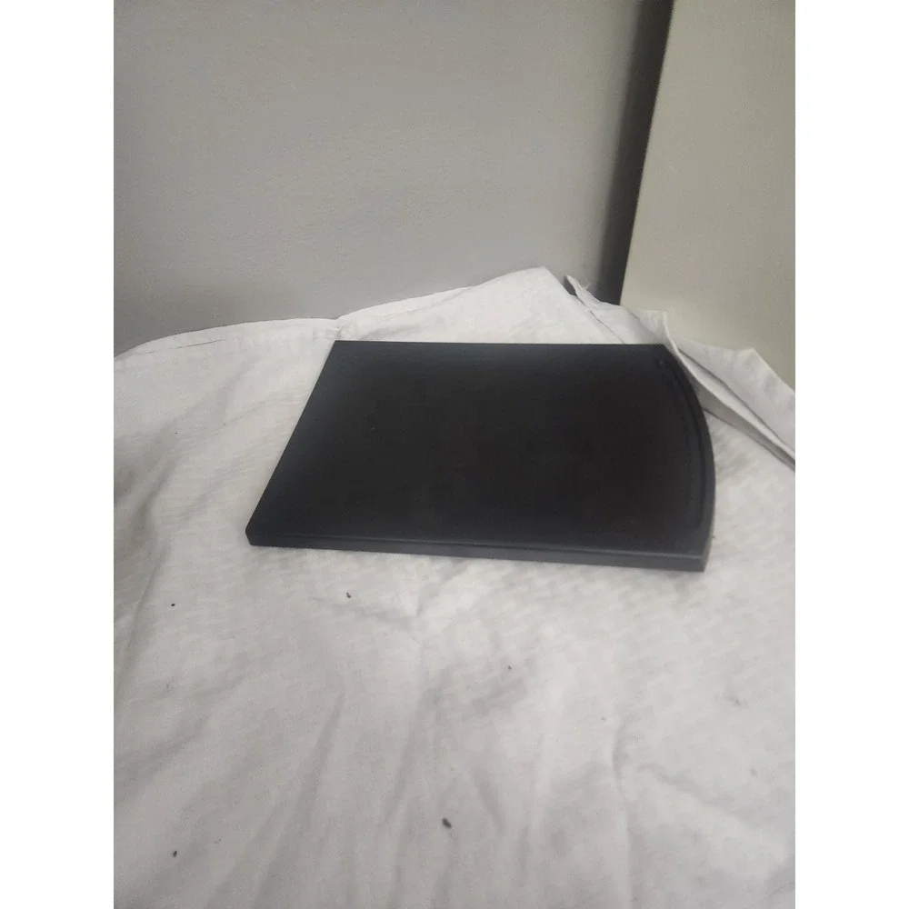 Black Sliding Kitchen Appliance Tray Countertop Mover for Coffee Makers Mixers